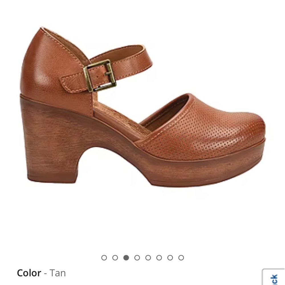 B.O.C. By Born Gia Mary Jane Platform Comfort Clogs 11 Boho Chunky Retro Artsy - Picture 15 of 16